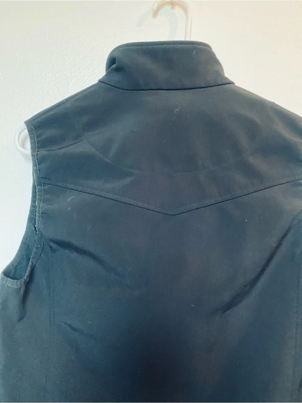 Wyoming Traders Men's Morgan Softshell Western Vest - Black, Size Small